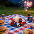 thumbnail image 7 of Memorial Day Saving!4th of July Decorations, Independence Day Wreath Decorations Door Hanging Ornaments Hanging Decorations Feature Wall Accents Artificial Wreaths, 7 of 7