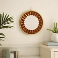 thumbnail image 1 of Espejo colgante de pared con luz nórdica, tocador de decorativo con luz de 11,81 pulgadas para pasillo, , decoración de pared, F Fernando Espejo redondo de pared, 1 of 8