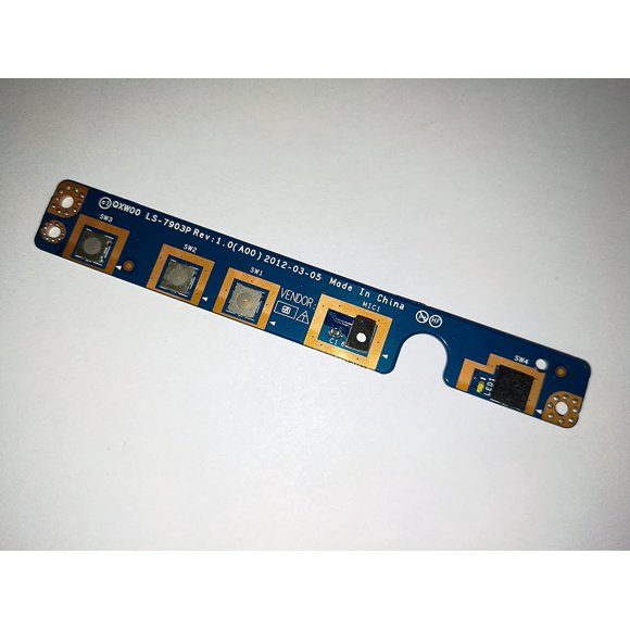 SOUTHERNINTL New Replacement for DELL Latitude E5430 Switch Board Power Switch & Volume Control Board LS-7903P QXW00