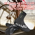 thumbnail image 2 of TUWABEI Couvre-Chaussures de Cyclisme Réfléchissants pour l'Extérieur Surchaussures de Vélo, Liquidation d'Accessoires d'Extérieur, 2 of 5