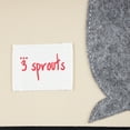 thumbnail image 5 of 3 Sprouts Children's Foldable Fabric Storage Cube Box Soft Toy Bin, Gray Mouse, 5 of 10