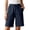 Blue, variant on Ice Silk Running Shorts for Senior Women Over 50 Lightweight Stretch Hiking Workout Gym Shorts with Zipper Pockets