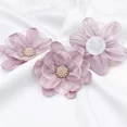 thumbnail image 3 of ZARKEA Simple Cute Begonia Flower Curtain Tieback Violet, 3 of 3