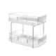 thumbnail image 1 of Organizador de escritorio, estante de baño, soporte moderno para cosméticos, gran capacidad para Claro, 1 of 9