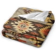 thumbnail image 4 of Aztec Blanket American Southwest Print Throw Soft Warm Lightweight Blanket for Women Birthday Christmas, Home Living Room Decor 50"x60", 4 of 6
