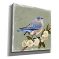 thumbnail image 2 of Epic Graffiti 'Bluebird Branch I' by Victoria Borges, Canvas Wall Art, 18"x18", 2 of 2