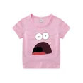 thumbnail image 5 of Ropa de dibujos animados para niños, camisetas de algodón con estampado de dibujos animados de manga corta de Anime para verano, 5 of 5