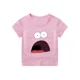 thumbnail image 5 of Ropa de dibujos animados para niños, camisetas de algodón con estampado de dibujos animados de manga corta de Anime para verano, 5 of 5
