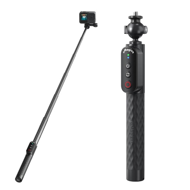Cámara Selfie Stick Aovee con mando a distancia impermeable de 100 cm