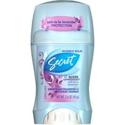 Secret Scent Expressions Ooh-La-La Lavender Invisible Solid Antiperspirant/Deodorant, 1.6 oz