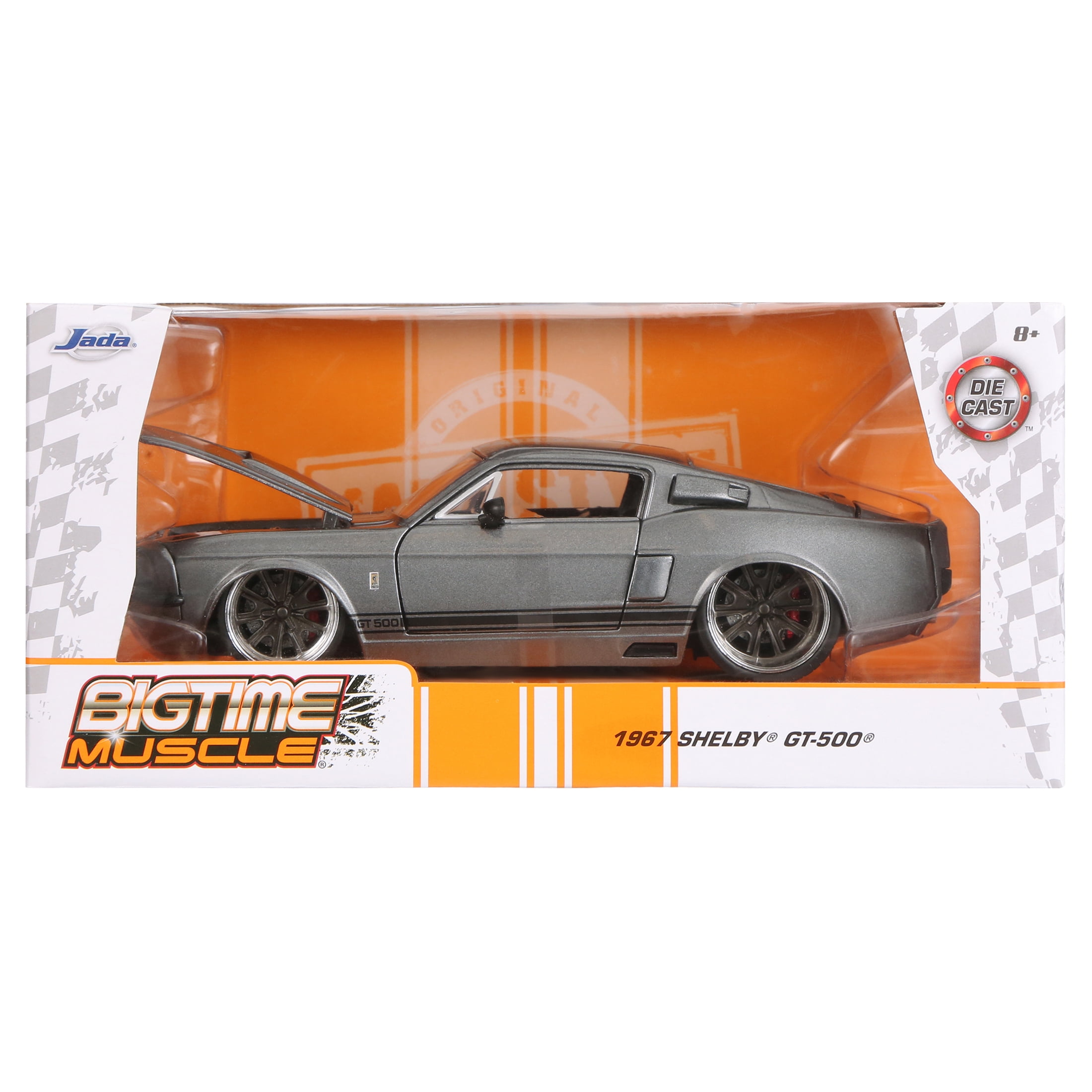Jadaジェイダ/'67 Shelbyシェルビー GT-500KR 1/24 Jada Toys 1967 Shelby GT 500 DieCast Metal 1:24 Scale Car