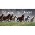 thumbnail image 1 of Horses Wild And Free Photo License Plate, 1 of 1