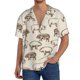 thumbnail image 1 of Fotbe Vintage Farm Pigs Camisa Estampada de Manga Corta para Hombre, Casual de Verano, Estilo Playero, Sin Arrugas-Large, 1 of 5