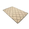 thumbnail image 3 of Cream & Brown Trellis 5X8 Hand-Tufted Modern Rug, 3 of 11