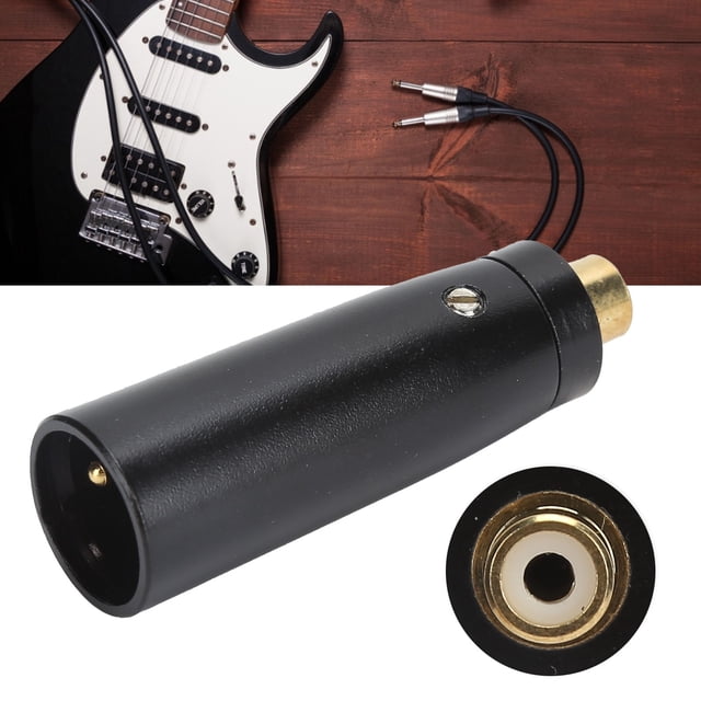 Adaptador hembra a XLR Macho ANGGREK Conector de Audio Chapado En Oro