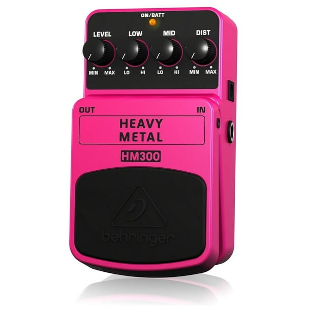 BEHRINGER HM-300 PEDAL Heavy Metal Pedal Guitarra Behringer CHHM300