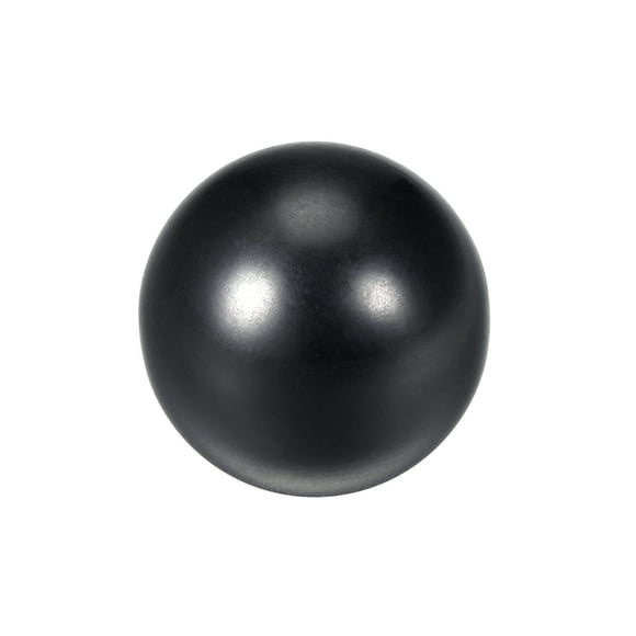 Perilla de bola termoestable M8 con rosca hembra 25mm Dia. Negra