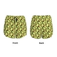 thumbnail image 6 of Sigee Avocado for Women's Athletic Shorts High Waisted Running Shorts Pocket Sporty Short Gym Elastic Workout ShortsSmall, 6 of 9