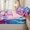 Pink Lavender, variant on Erosebridal Cosmic White Dragon Print Zipper Twin Comforter Sets with Fitted Sheet and 2 Pillowcases,Nebula Cloud Star Accent Zipper Bedding Set,Blue White,4-Piece,Black Reversible