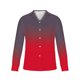 thumbnail image 3 of Blusa y camisa de manga larga con cuello vuelto para hombre, estilo casual, a la moda, con botones estampados, blusa de manga larga con cuello vuelto, camisetas de poliéster para hombre, 3 of 4