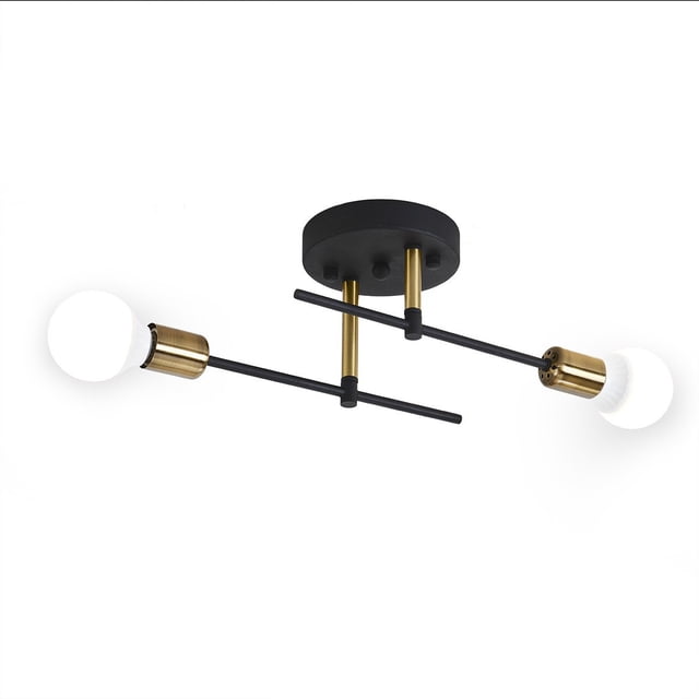 Lámpara de techo de hierro Lámpara de dormitorio Lámpara de pasillo Lámpara de pasillo Lámpara de techo LED de entrada de estudio simple