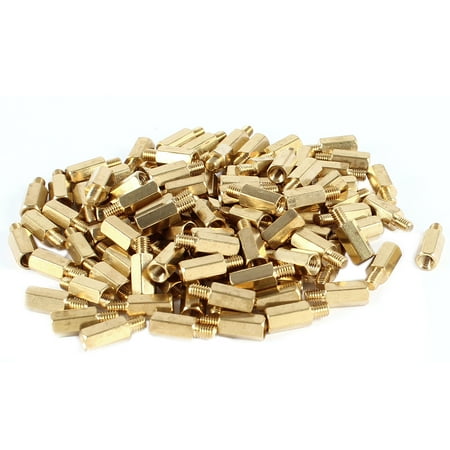 

100 Pcs PCB Motherboard Standoff Hex Spacer Screw Nut M3 Male 4mm to Female 9mm