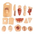 thumbnail image 3 of Juego de madera para cocina, juego de simulación, juguetes de cocina, juego de rol, cortar , muebles para niñas, decoraciones de, 3 of 9