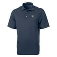 thumbnail image 2 of Men's Cutter & Buck  Navy New York Yankees Big & Tall Virtue Eco Pique Recycled Polo, 2 of 3