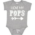 thumbnail image 3 of Inktastic I Love My Pops with Arrow Boys or Girls Baby Bodysuit, 3 of 5