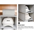thumbnail image 4 of Hanging Clothes Dividers Large Capacity Clothes Storage Bag for Closets Wardrobes Shelves  Gray Uncovered, 4 of 7