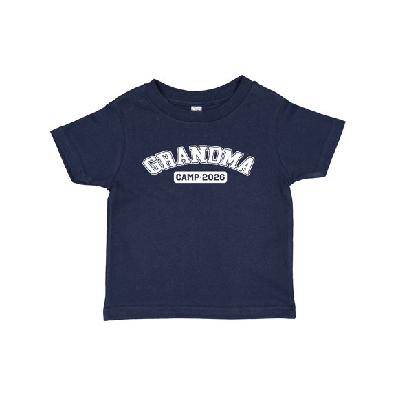 Inktastic Grandma Camp 2026 Boys or Girls Baby T-Shirt