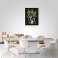 thumbnail image 4 of Astronaut Decor Wall Art Spaceman Play Guitar Pictures Green Plant Space Wall Decor Framed Artwork for Bathroom Living Room Bedroom 12''''x16'''', Blackb1, 4 of 6