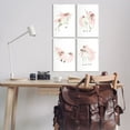 thumbnail image 3 of Stupell Industries Pastel Pink Unicorns Fairy Tales & Fantasy Painting Unframed Art Print Wall Art, 10 x 15, 3 of 8