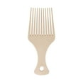 thumbnail image 2 of Hearth & Gear Wheat Straw Fork Comb Oil Hair Comb Hair Salon Styling Hair Fork Comb Big Back Hair Airplane Head Plug Comb Hair Salon Styling Comb Braid compatible with Machine Split End for 4c Hair, 2 of 4