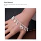 thumbnail image 4 of Guardurnaity de aleación para mujer, estilo sencillo electrochapado que no se desvanece, ajustable para chicas, brazalete de viaje para Ropa, zapatos y accesorios Miscelánea, 4 of 6