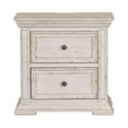 thumbnail image 6 of Liberty Furniture Industies, INC Big Valley Bedside Chest w/ Charging Station in Whitestone w/ Heavy Distressing, 6 of 6