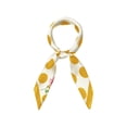 thumbnail image 1 of BUFANDA CUADRADA DE LUNARES INSPIRADA CHIC 70cm para Mujeres Rosa Amarillo Tierra 27.56*27.56"(L*W), 1 of 5