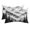 Slate, Silver, Ash, White, variant on Sage Green Forest Mountain Outdoor Pillows for Chaise Lounge Chair Waterproof Lumbar Pillows with Insert&Adjustable Elastic Strap Beach Headrest Pillow Pine Trees Artwork Serene Pool Pillow 11"x16"