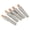 Aperture 0.8mm, variant on 5pcs 40mm Conductives Nozzles With Special Coating For Wear Resistance In Safe Welding Better Heat Dissipation