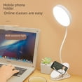 thumbnail image 1 of Lámpara de mesa con clip para estudio, dormitorio de estudiantes, hogar, protección ocular, lámpara de escritorio, lámpara de mesa LED recargable, lámpara de noche para dormitorio, 1 of 4