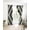 Green, variant on Brown Aztec Blackout Curtains 39 Inches Long for Bedroom,Black White Southwest Vintage Abstract Geometric Thermal Insulated Room Darkening Black Out Window Curtain Panels Grommet Living Room Drapes