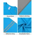 thumbnail image 3 of ANFERRY Men Swim Shirts Quick Dry UPF50+ Sun Protection Athletic Rash Guards Long Sleeve Color Block Swimwear, 3 of 9