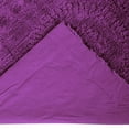thumbnail image 5 of Better Trends 21"x 27" Standard Pillow Sham 100% Cotton Pillow Cover Medallion Design Machine Washable (Plum) Rio Collection, 5 of 5