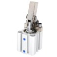 thumbnail image 1 of FLAMEEN Clamp Arm Lever Pneumatic Cylinder, Air Cylinder, High For Industry Use Home Use, 1 of 8
