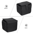 thumbnail image 3 of Raindrops Water Resistant Black Camera Lens Case Bag with Shockproof Padding and Polyester Material, 3 of 6