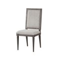 thumbnail image 1 of Contemporary Dining Room Set Of 6 Chair Gray Finish Armless Bold Curves Elegant, 1 of 3