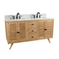 thumbnail image 3 of Avanity HARPER-VS61-NT Harper 61" Free Standing Double Basin Vanity Set - MultiColor, 3 of 3