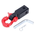 thumbnail image 2 of 2In Universal Shackle Hitch Receiver Steel Vehicle Recovery Towing Arieor Cars Trucks Sred,Tra Wi Conents, 2 of 8