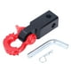 thumbnail image 1 of Receptor de enganche de grillete universal de 2 pulgadas, de acero, para recuperación de vehículos, accesorios de remolque para automóviles, camiones y jeeps., 1 of 14