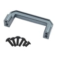 thumbnail image 4 of RC Car Servo Mount Stand Engranaje de dirección Repalces de repalte de actualización Fácil de instalar Servo Monte Soporte fijo para 1/12 12428 12423 Gris claro, 4 of 8
